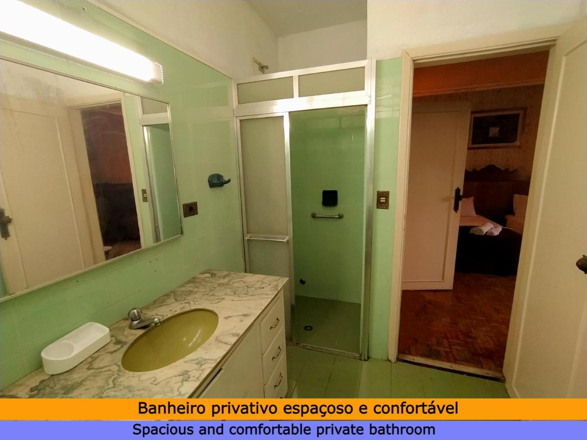 Cama Queen Mega Suite - 10 Min Metro E Aeroporto Cgh 圣保罗 外观 照片